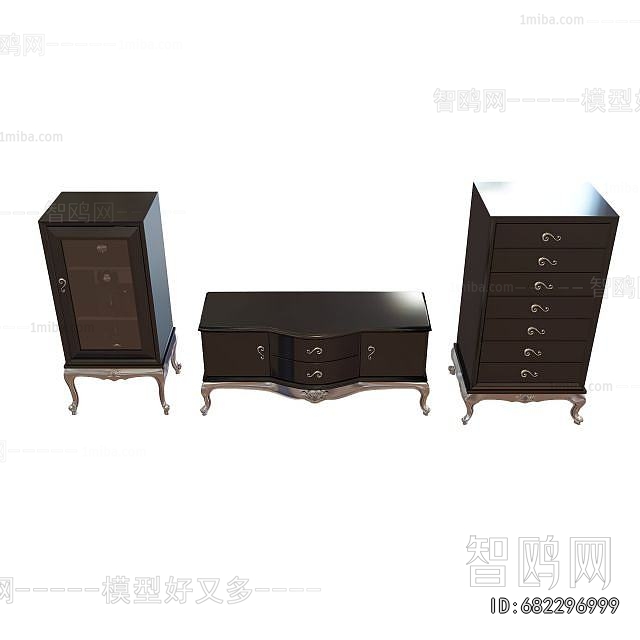 European Style Side Cabinet