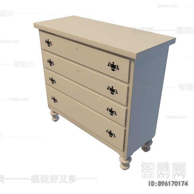 Simple European Style Chest Of Drawers