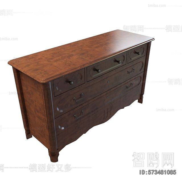 European Style Side Cabinet
