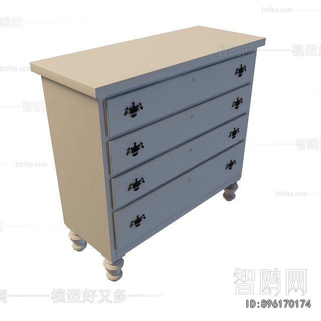 Simple European Style Chest Of Drawers