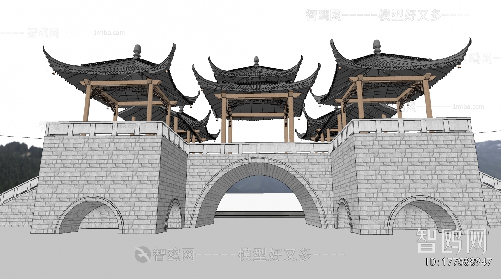 Chinese Style Bridge