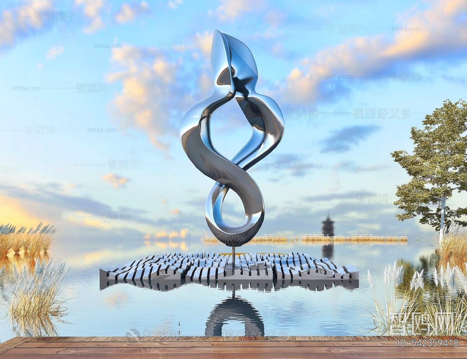 Modern Sculpture Sketch