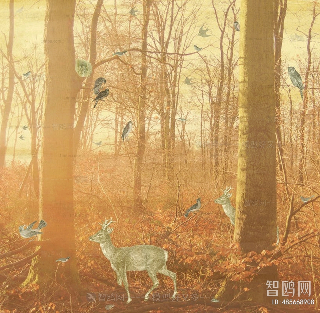 European Style Wallpaper