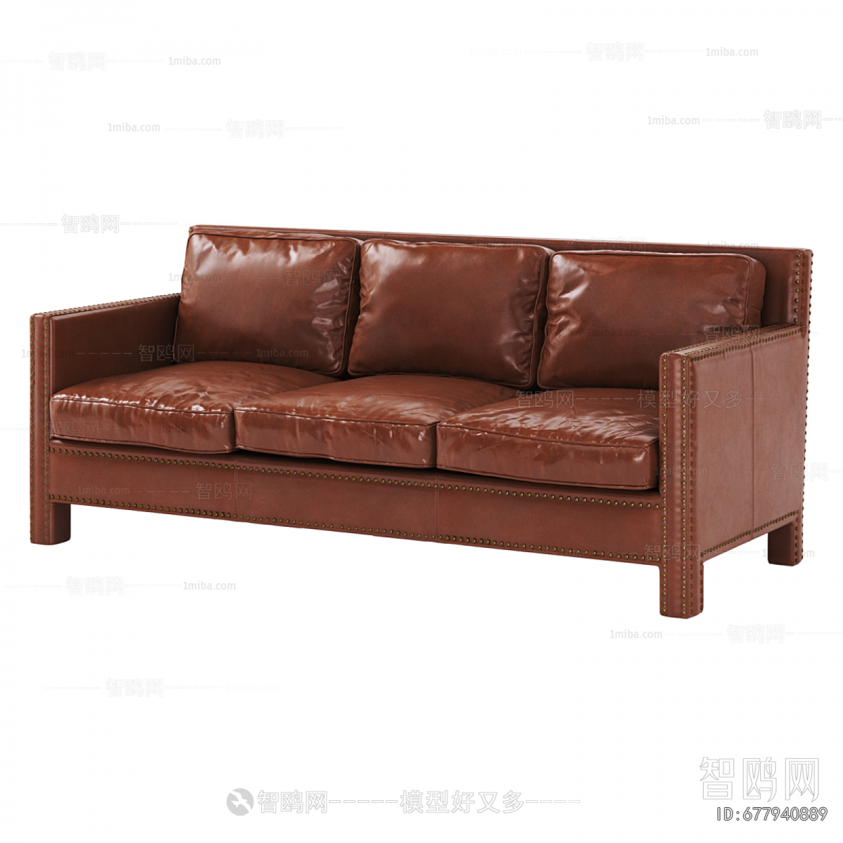 Modern Three-seat Sofa