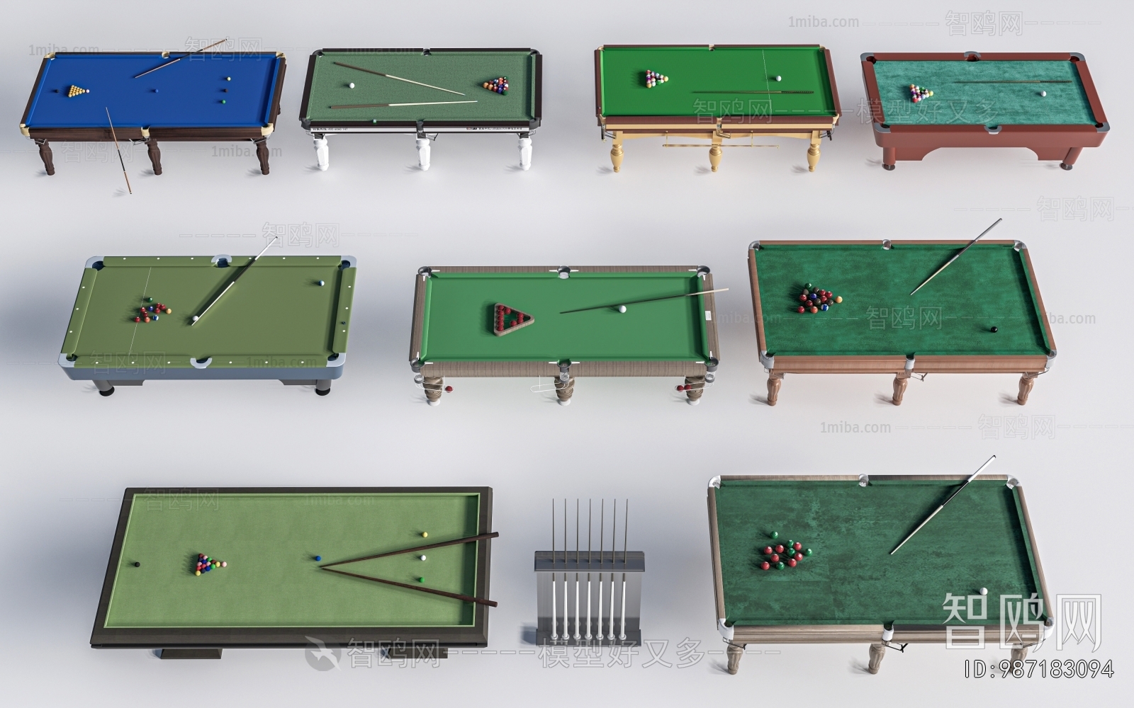 Modern Pool Table