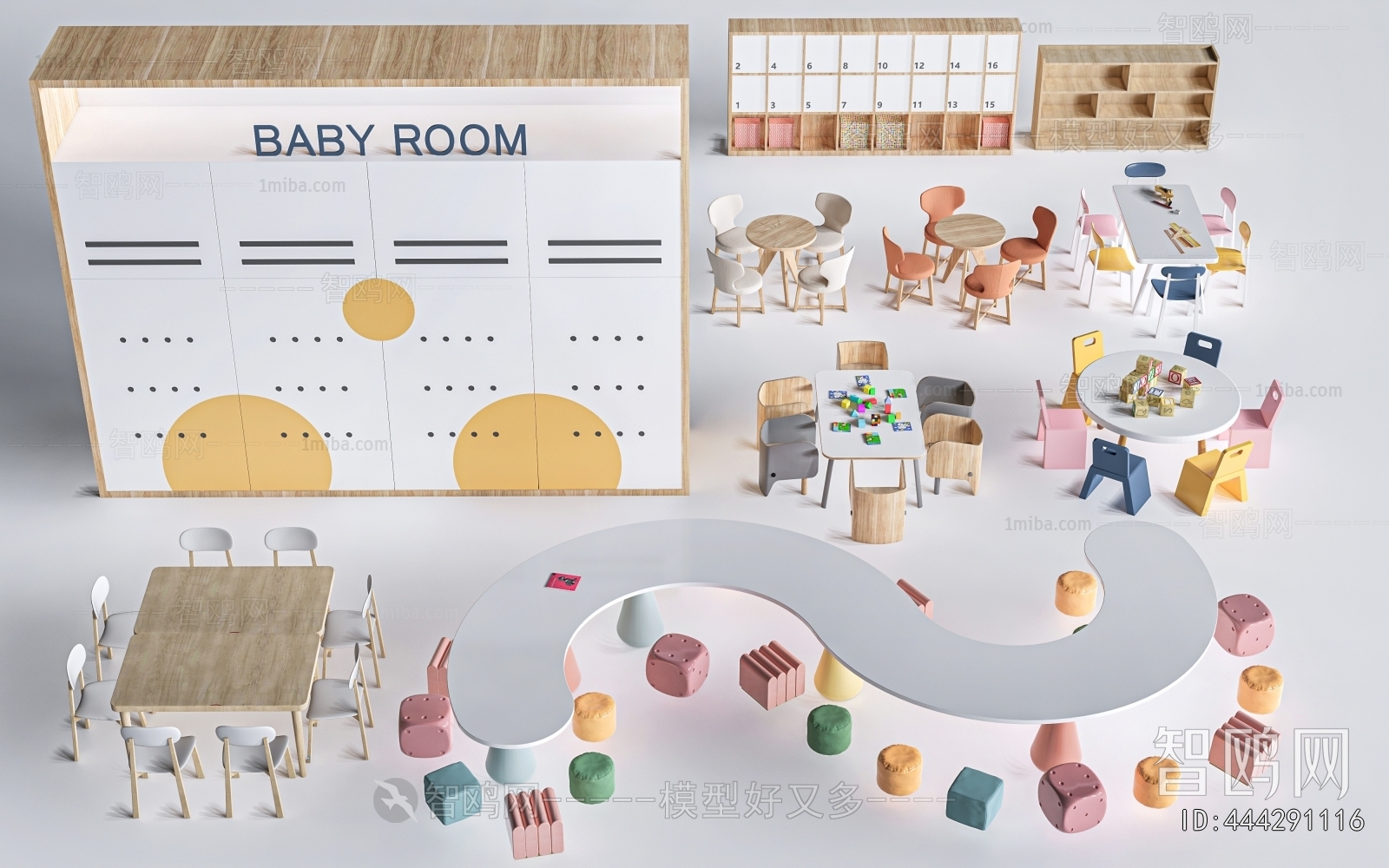 Modern Children's Table/chair