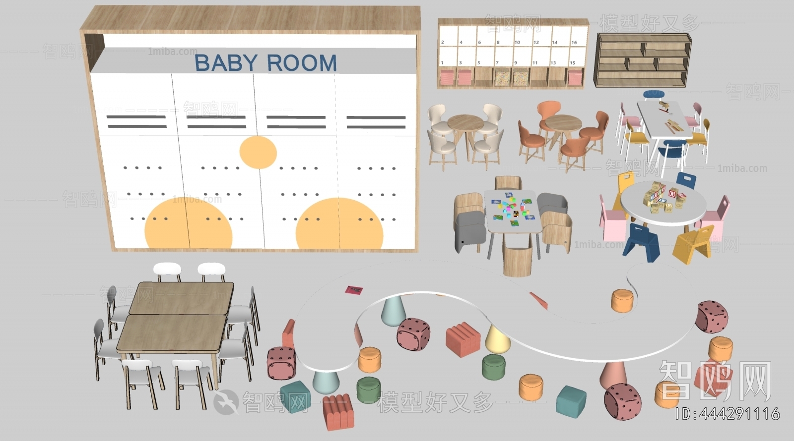 Modern Children's Table/chair