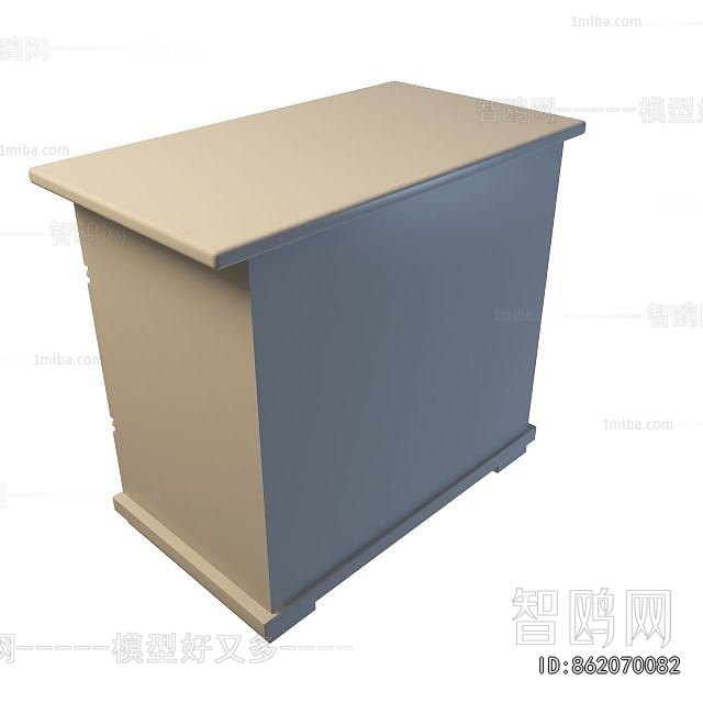 Simple European Style Side Cabinet