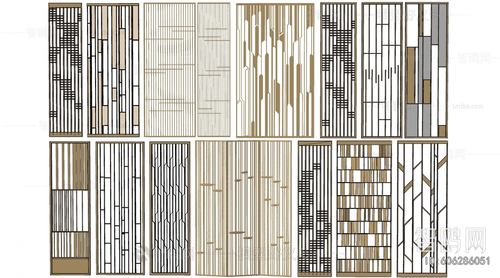 New Chinese Style Partition
