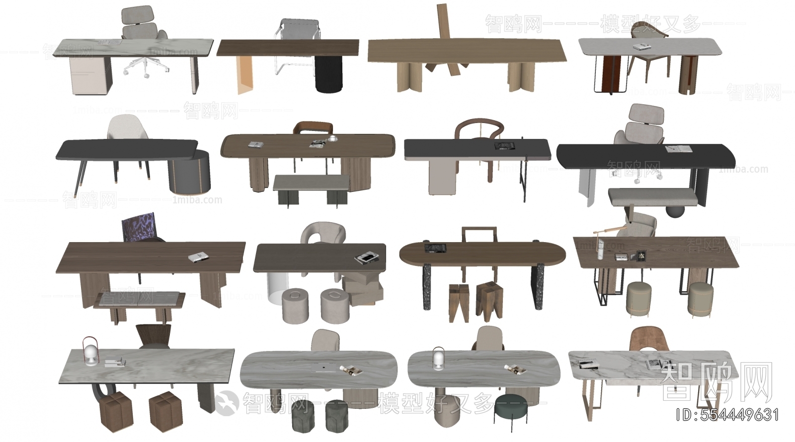 Modern Computer Desk And Chair