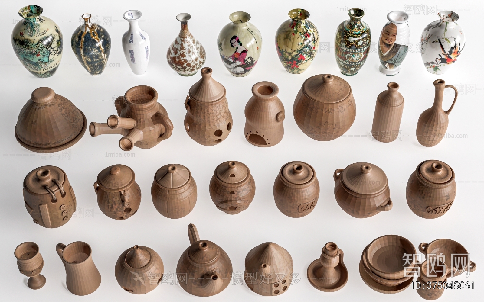 New Chinese Style Clay Pot