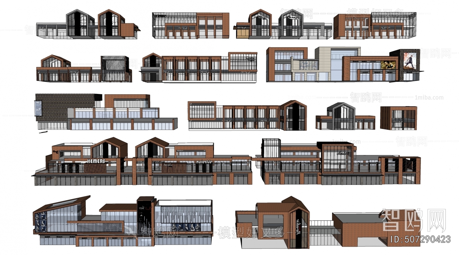 Modern Appearance Of Commercial Building