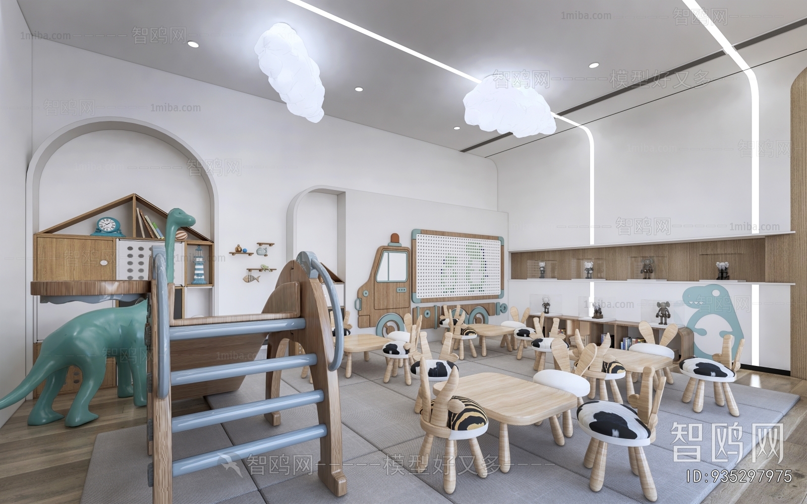 Modern Children's Playroom