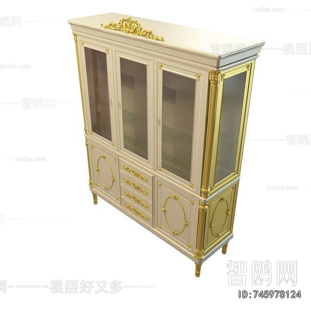 European Style Wine Cabinet