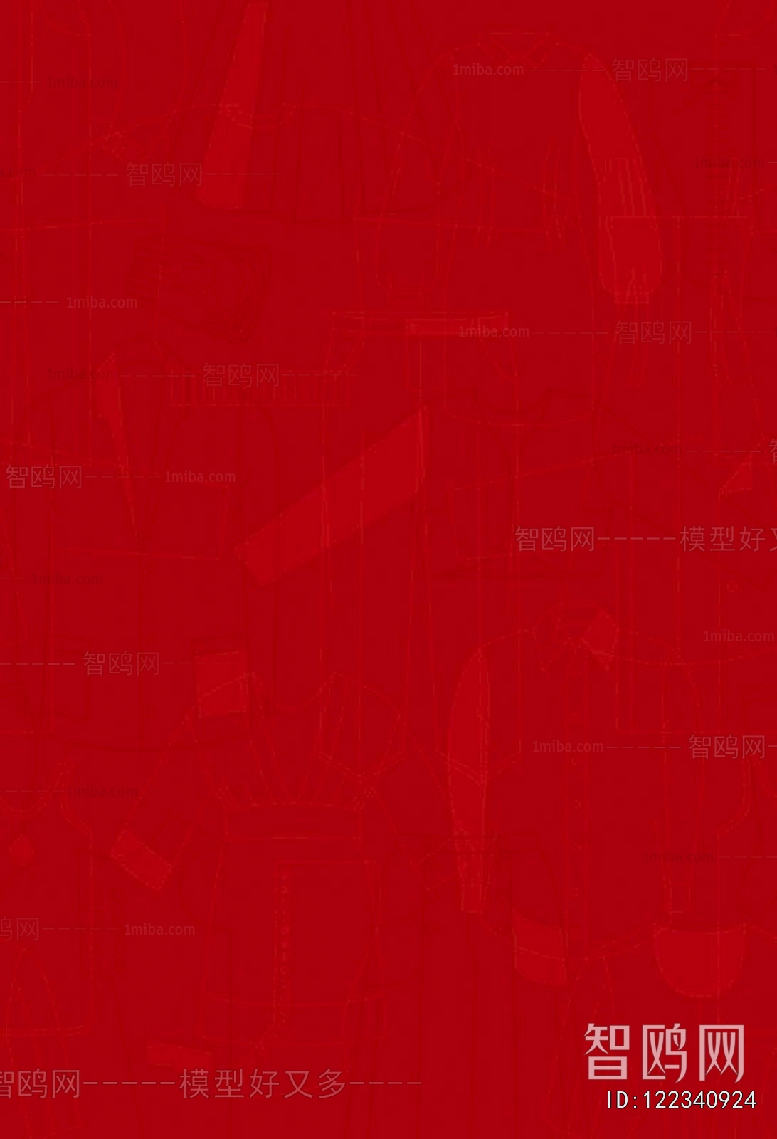 现代花纹壁纸