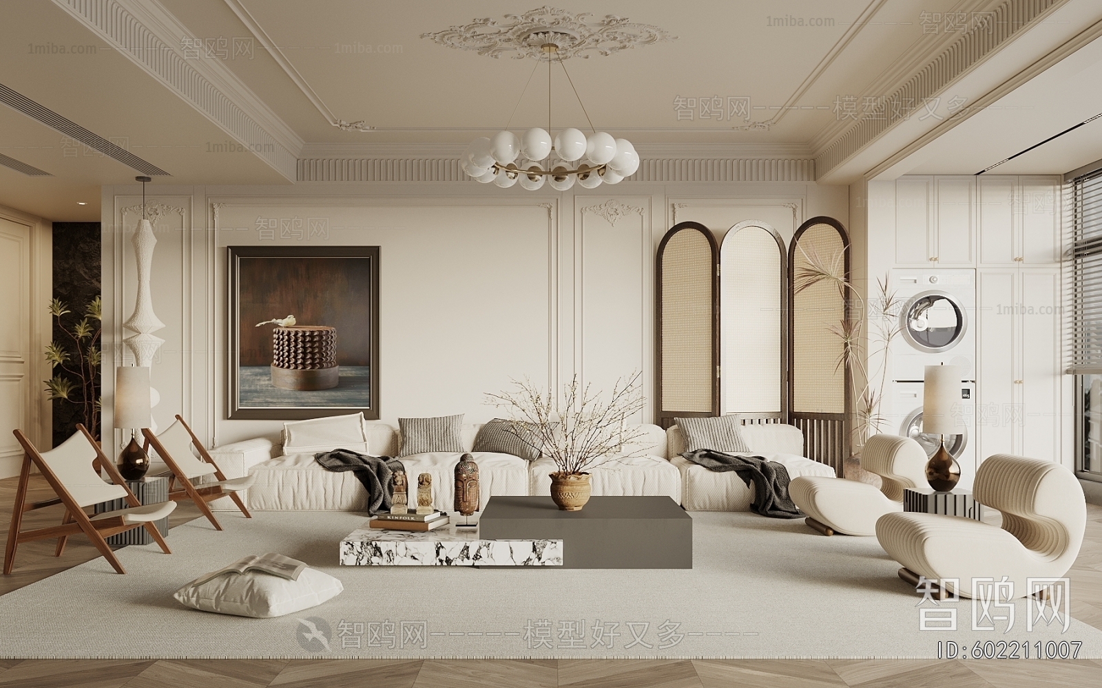 French Style A Living Room