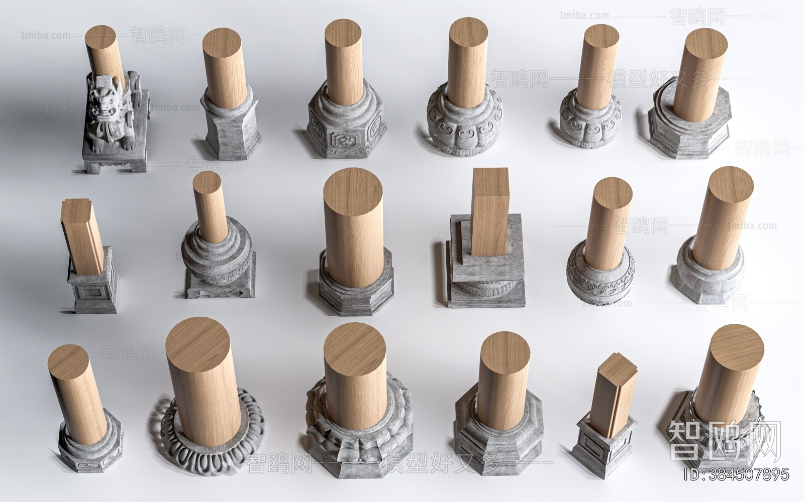 Chinese Style Column