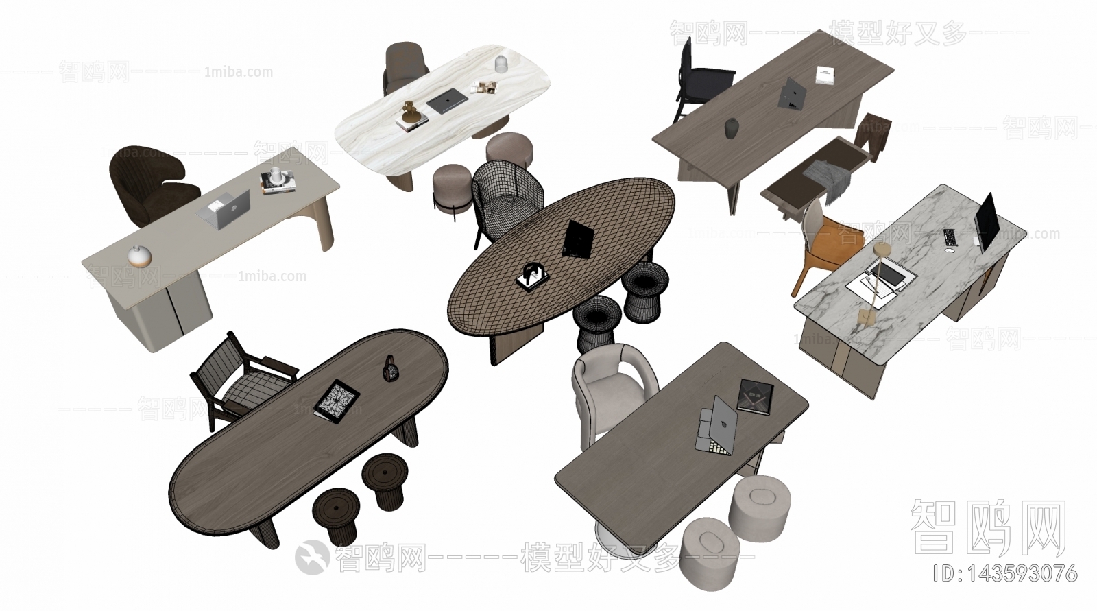 Modern Computer Desk And Chair