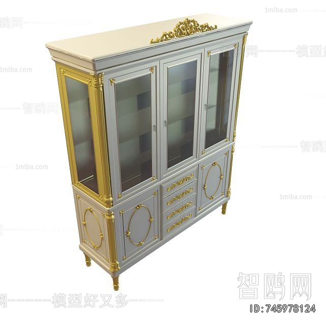 European Style Wine Cabinet