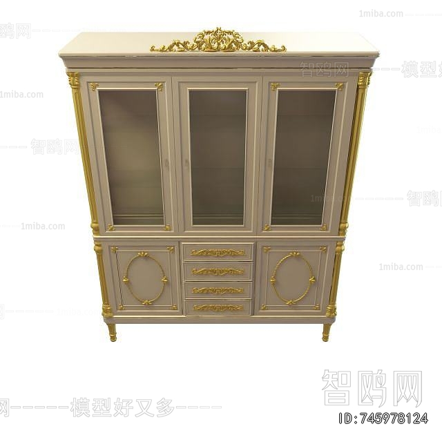 European Style Wine Cabinet