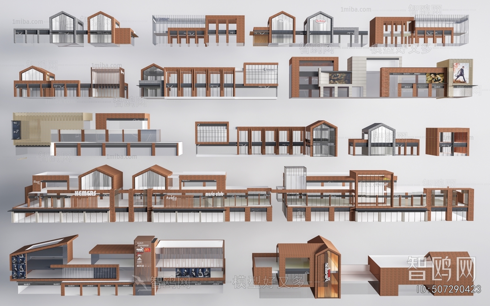 Modern Appearance Of Commercial Building