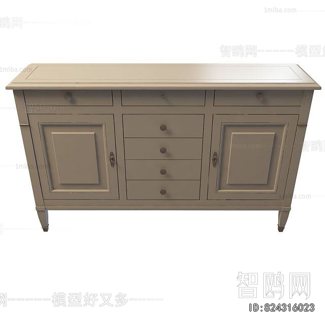 European Style Side Cabinet