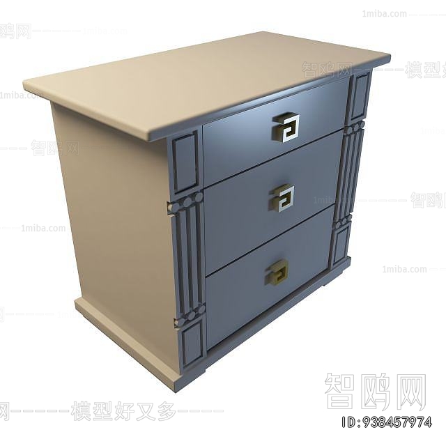 Modern Bedside Cupboard