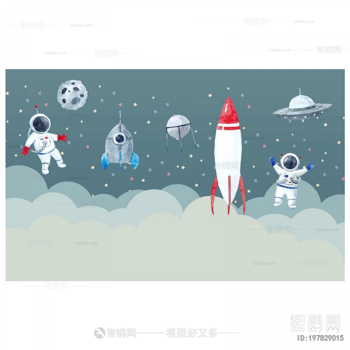 儿童壁纸壁画
