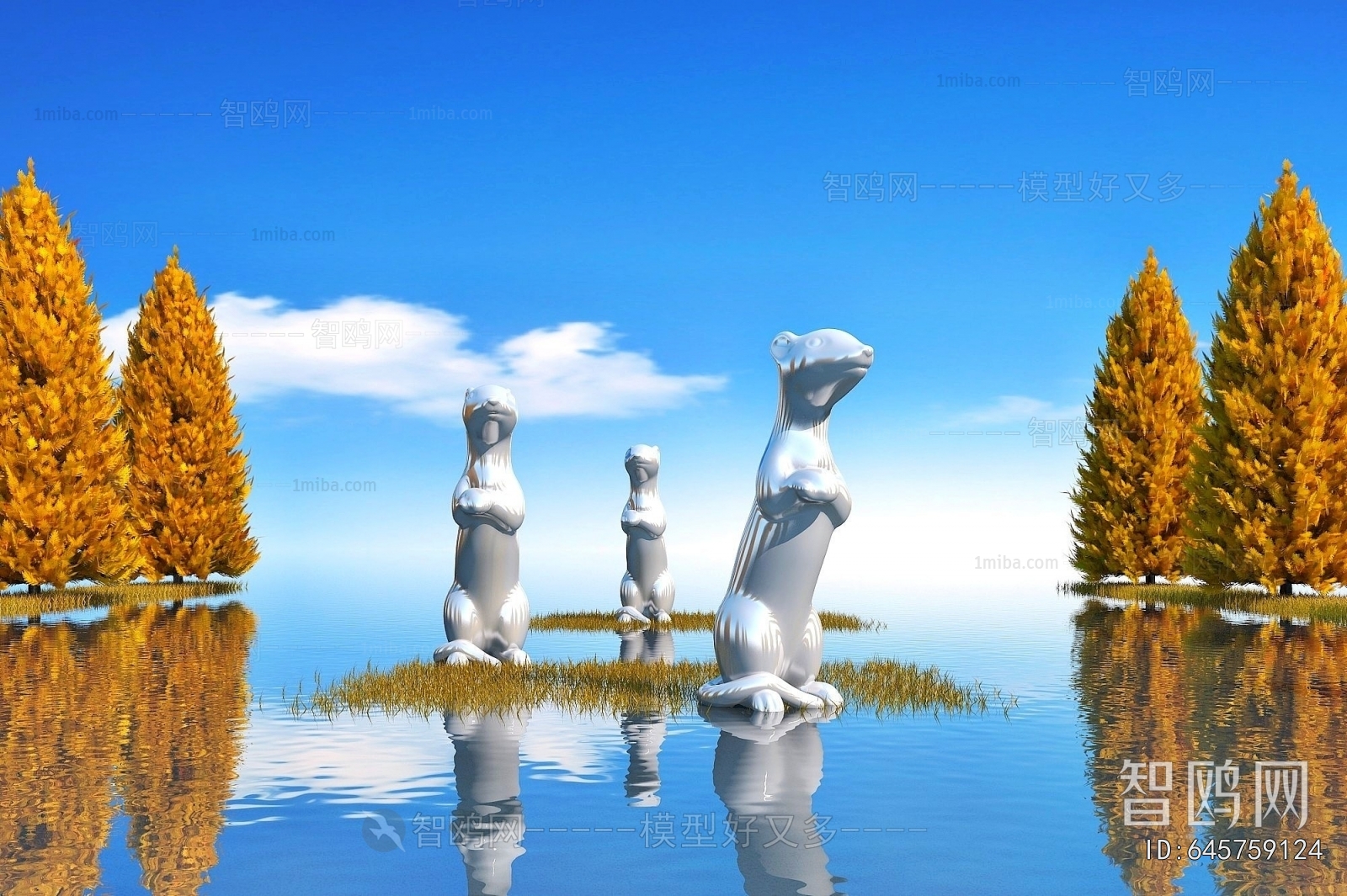 Modern Sculpture Sketch