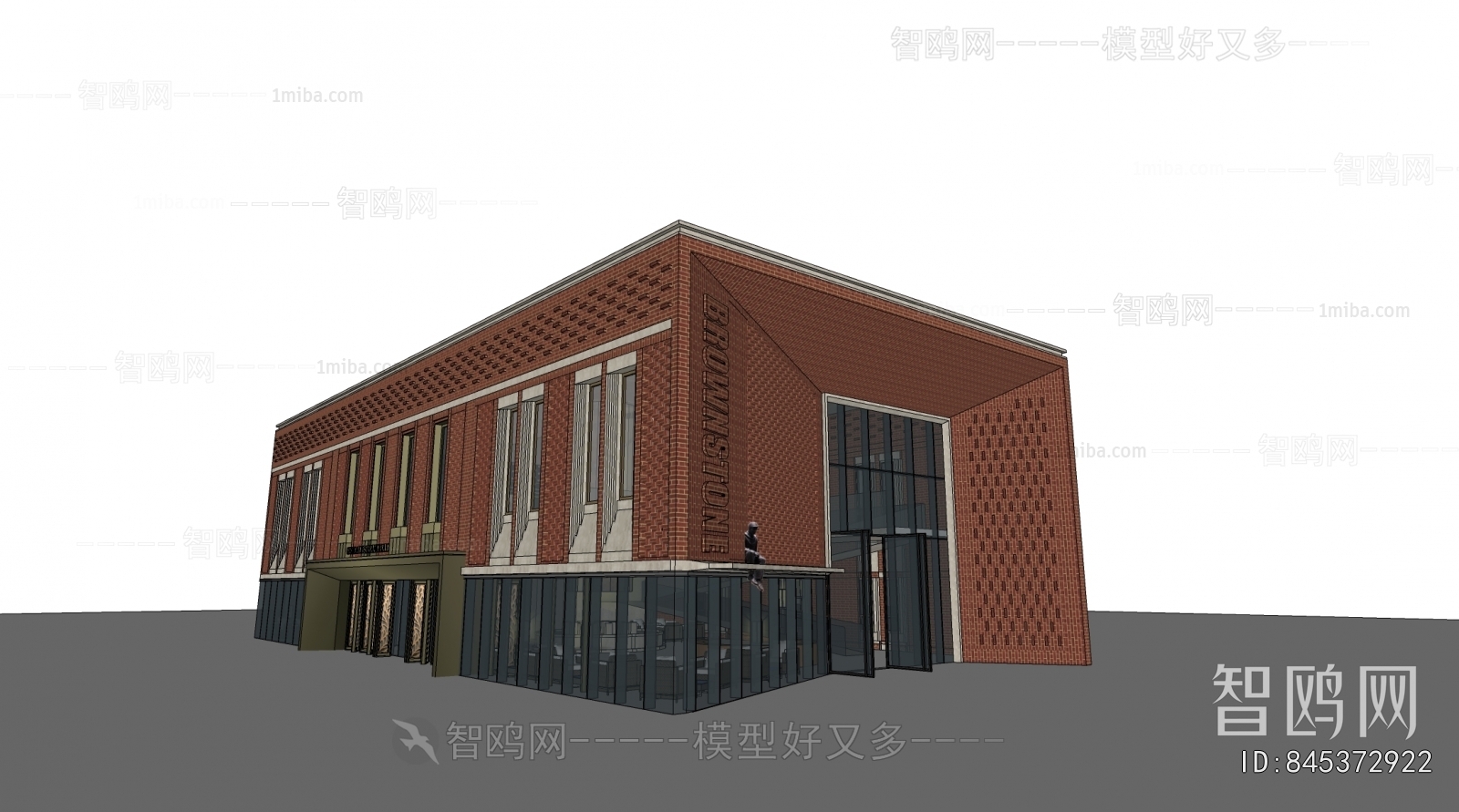 Modern Appearance Of Commercial Building