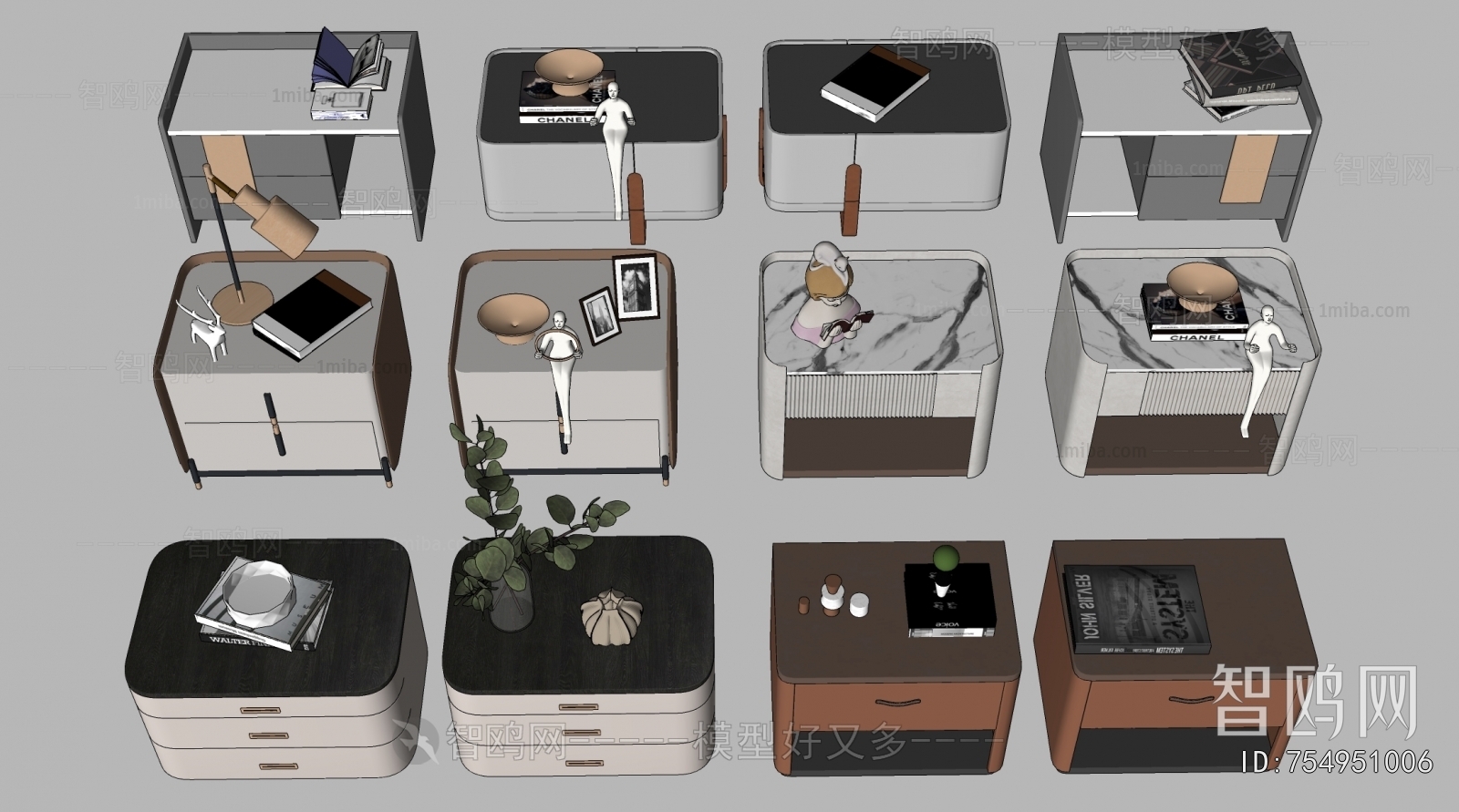 Modern Bedside Cupboard