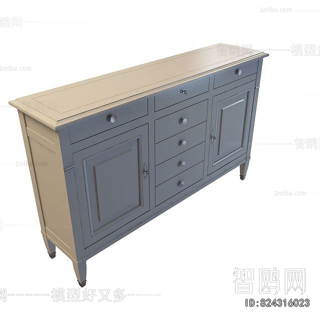 European Style Side Cabinet