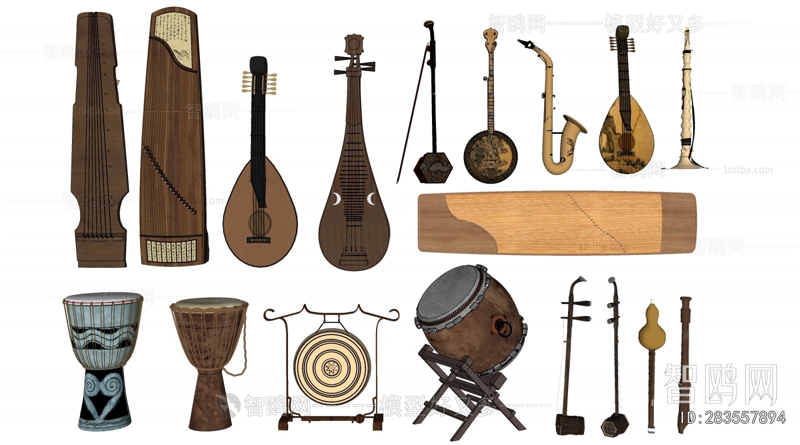 New Chinese Style Chinese Style Music Equipment