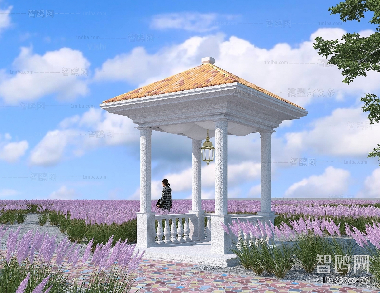 Simple European Style Pavilion