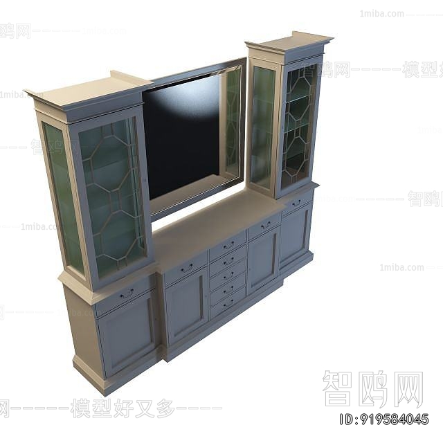 European Style Wine Cabinet