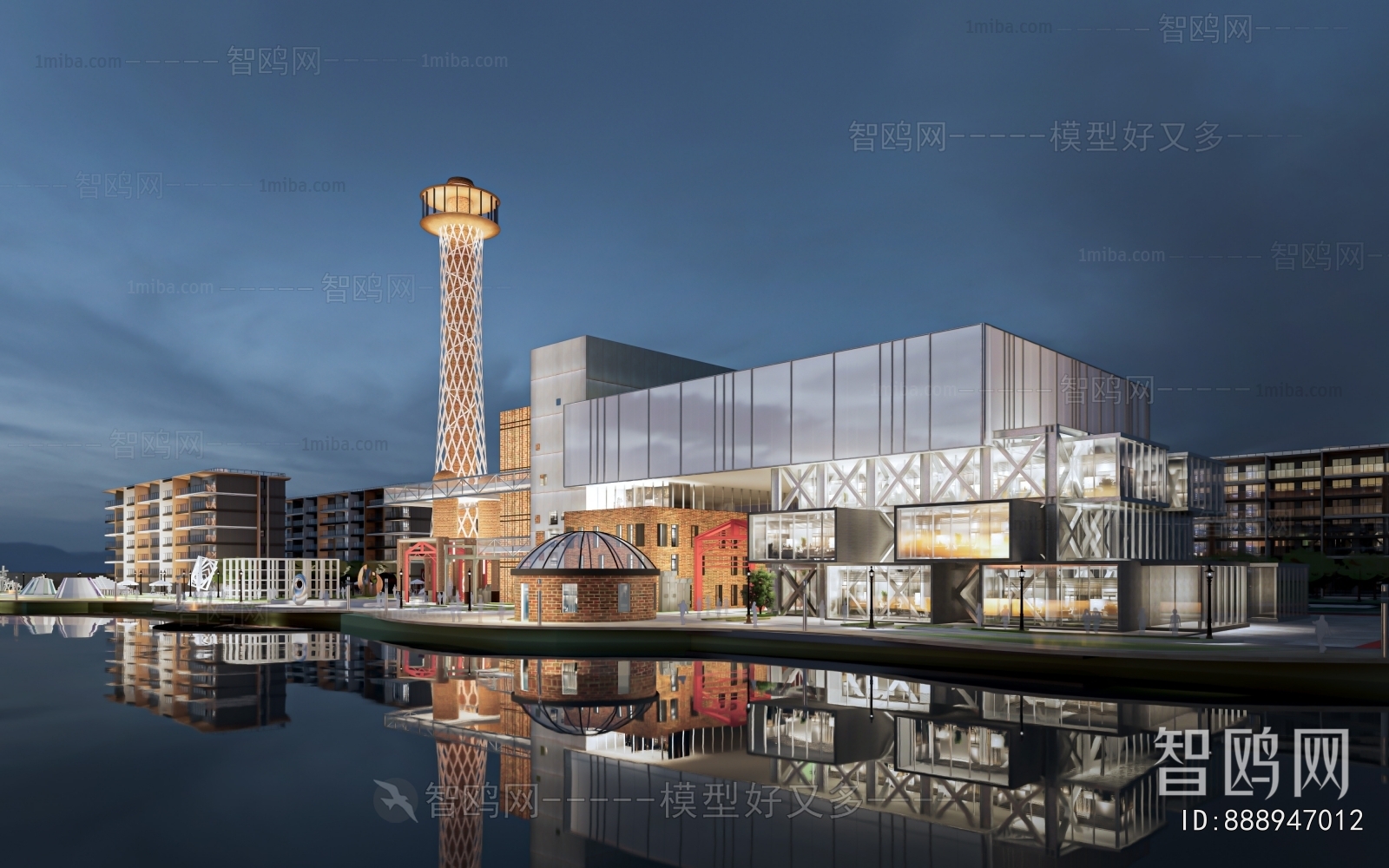 Modern Appearance Of Commercial Building