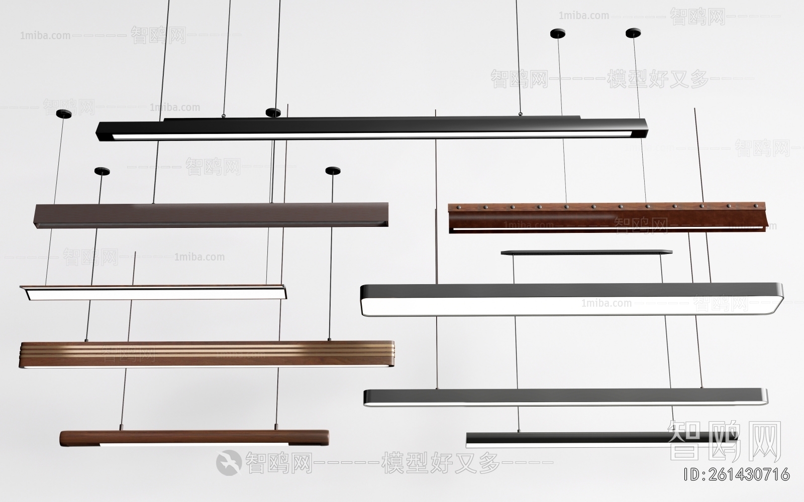 Modern Long Chandelier