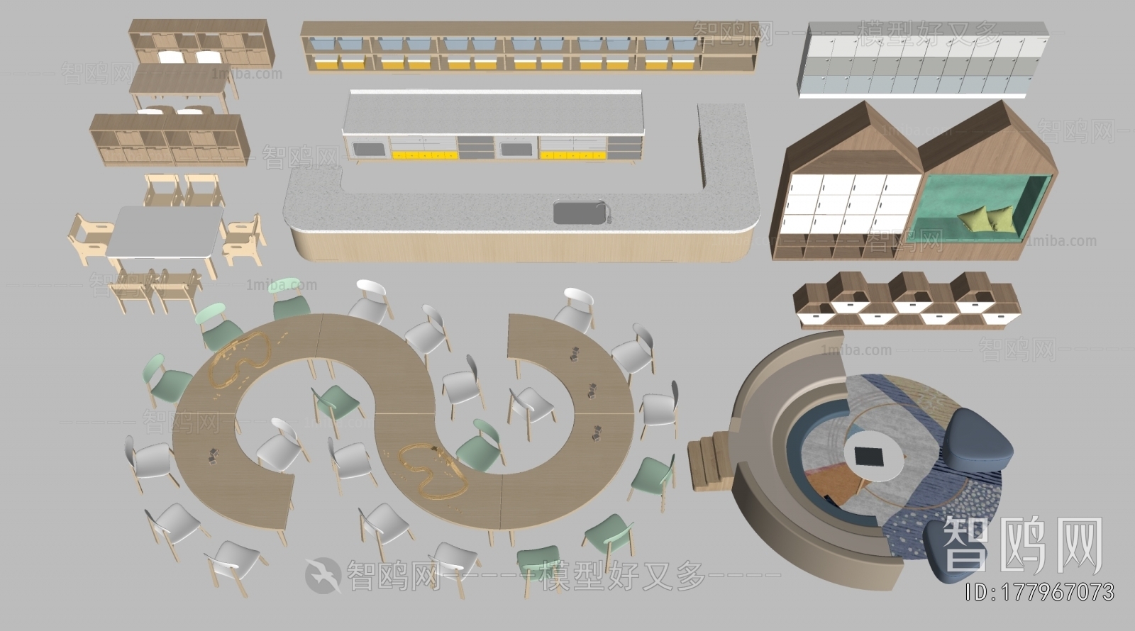 Modern Children's Table/chair