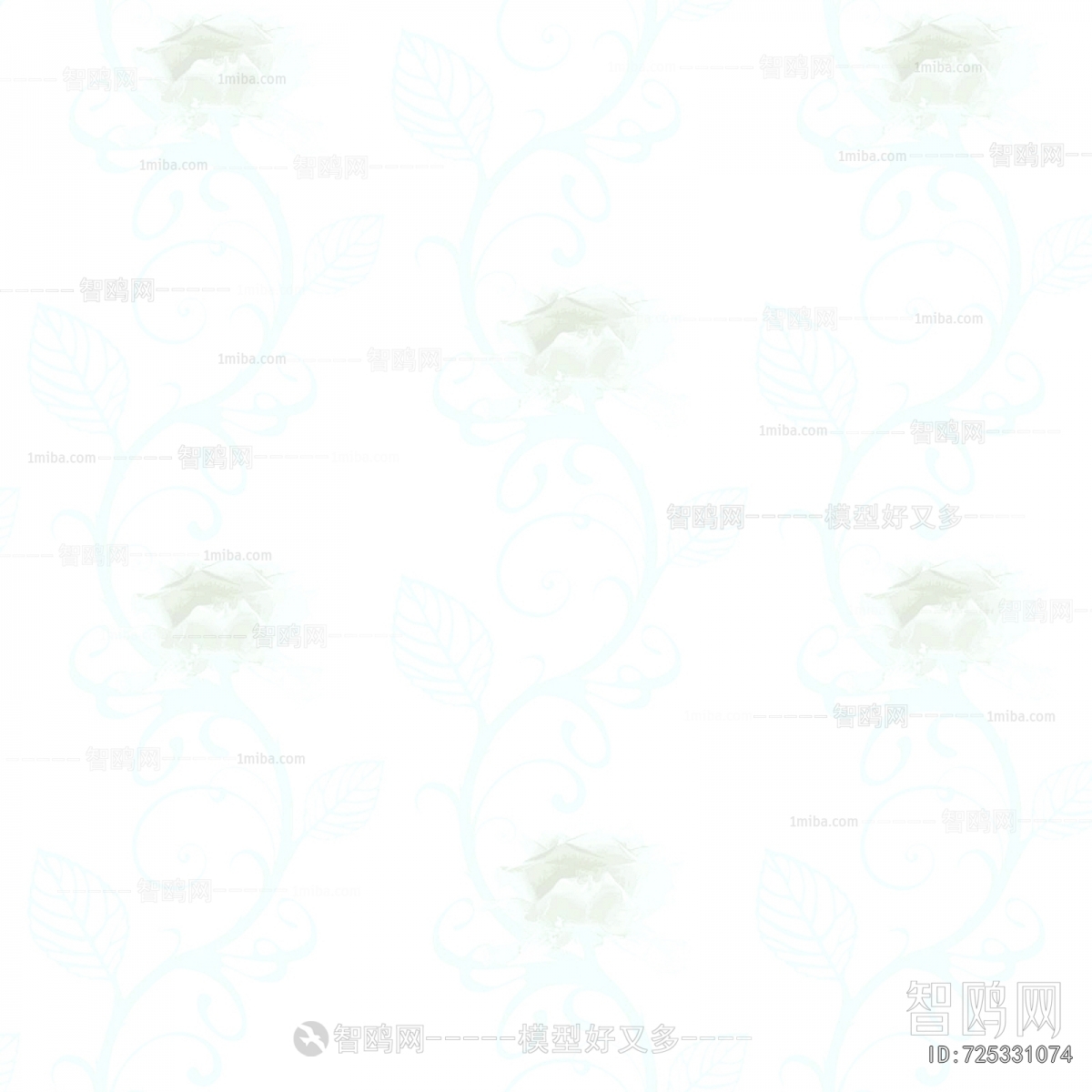 现代条纹花格壁纸
