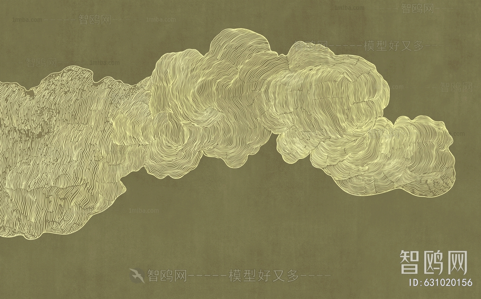 新中式壁纸壁画