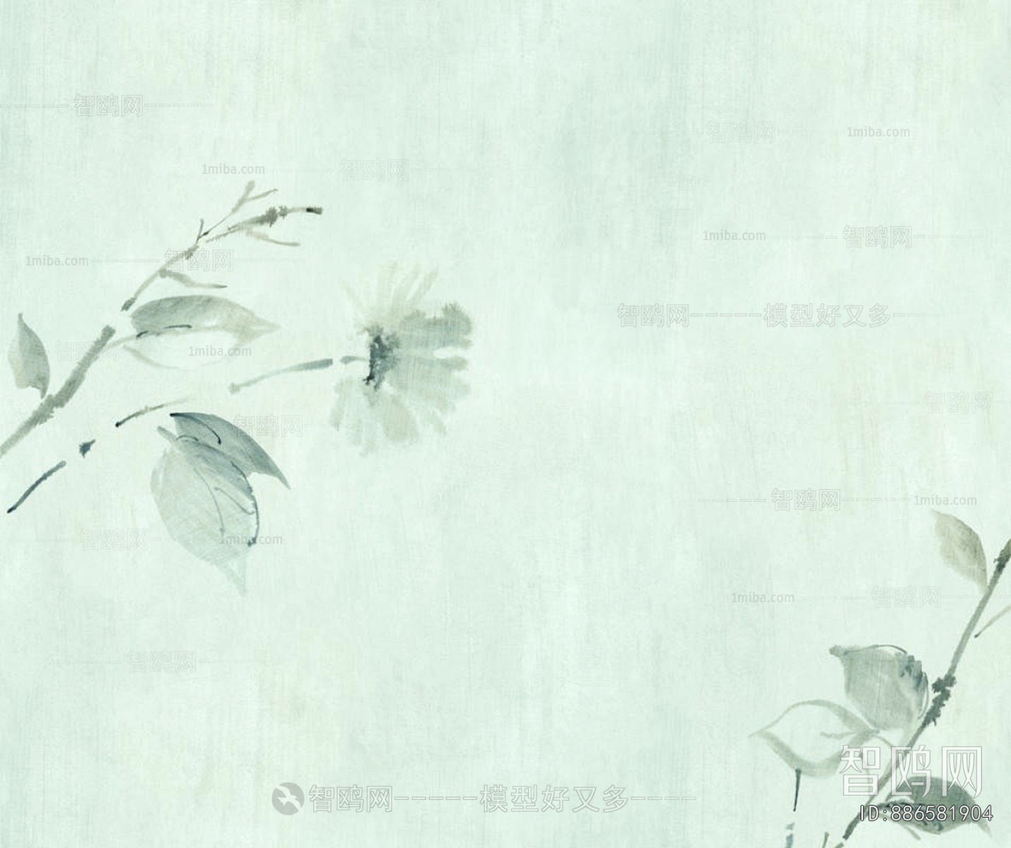 现代花纹壁纸