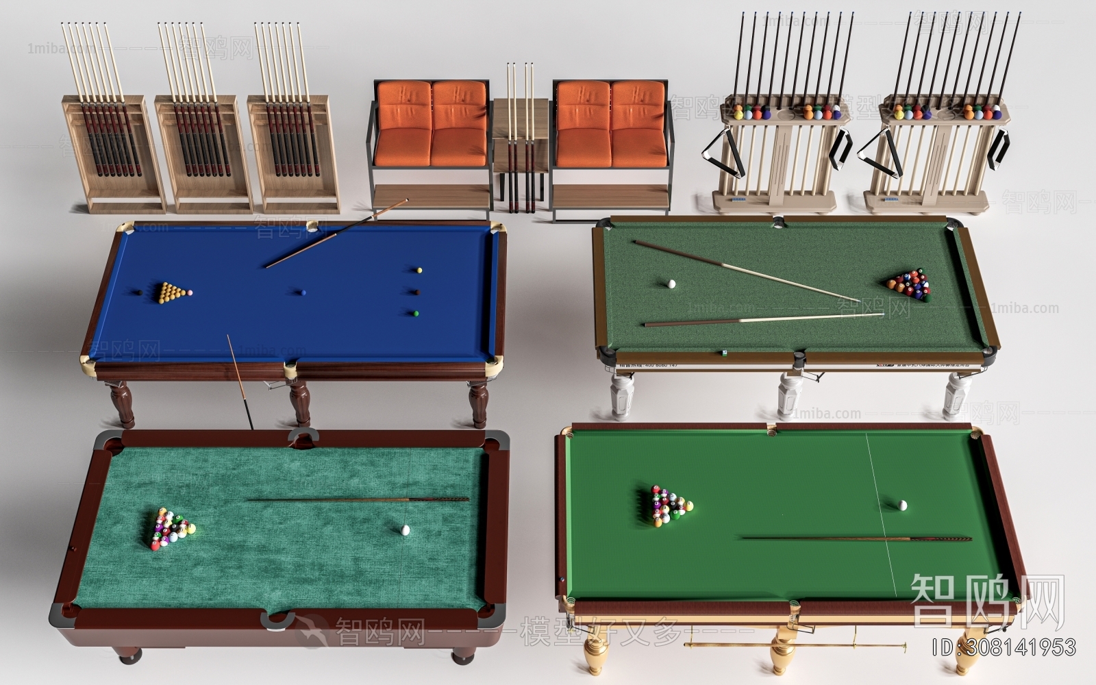 Modern Pool Table