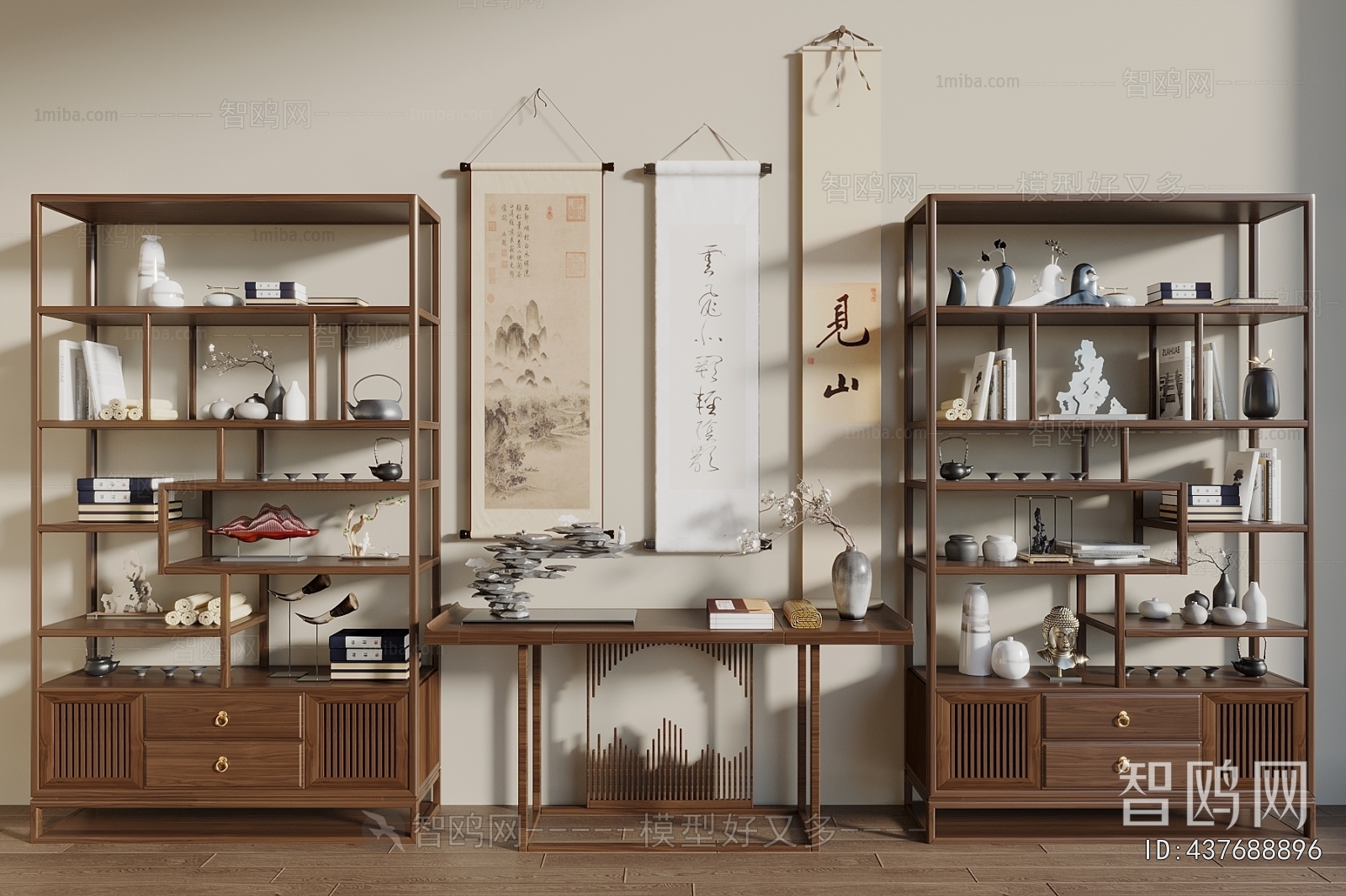 New Chinese Style Antique Rack