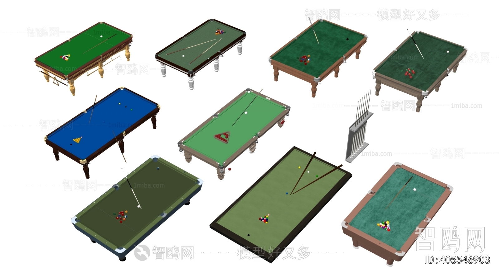 Modern Pool Table