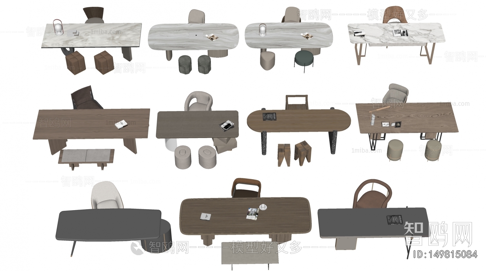 Modern Computer Desk And Chair