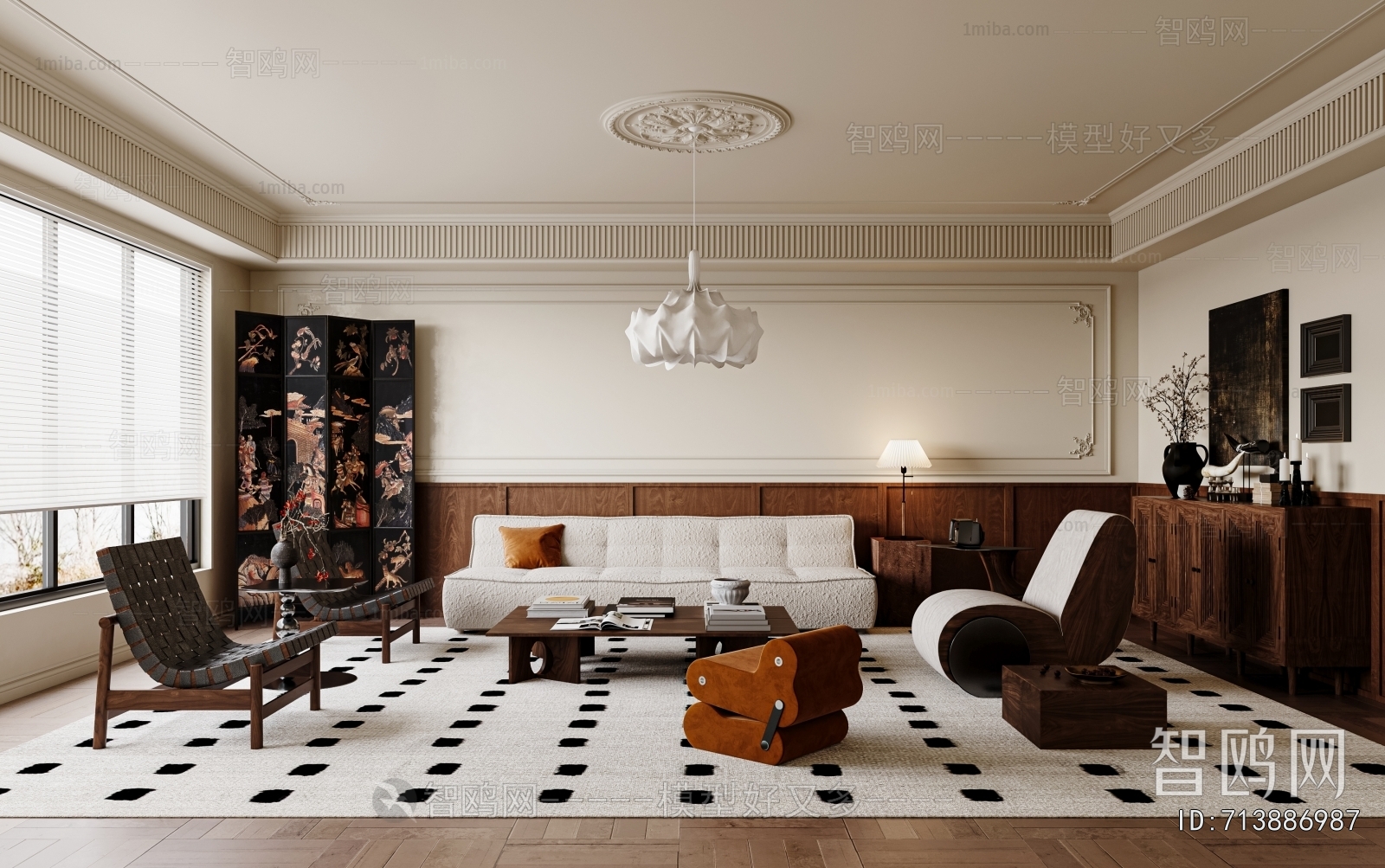 French Style A Living Room