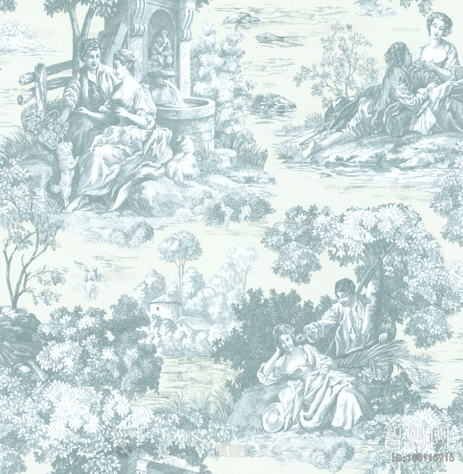 European Style Wallpaper