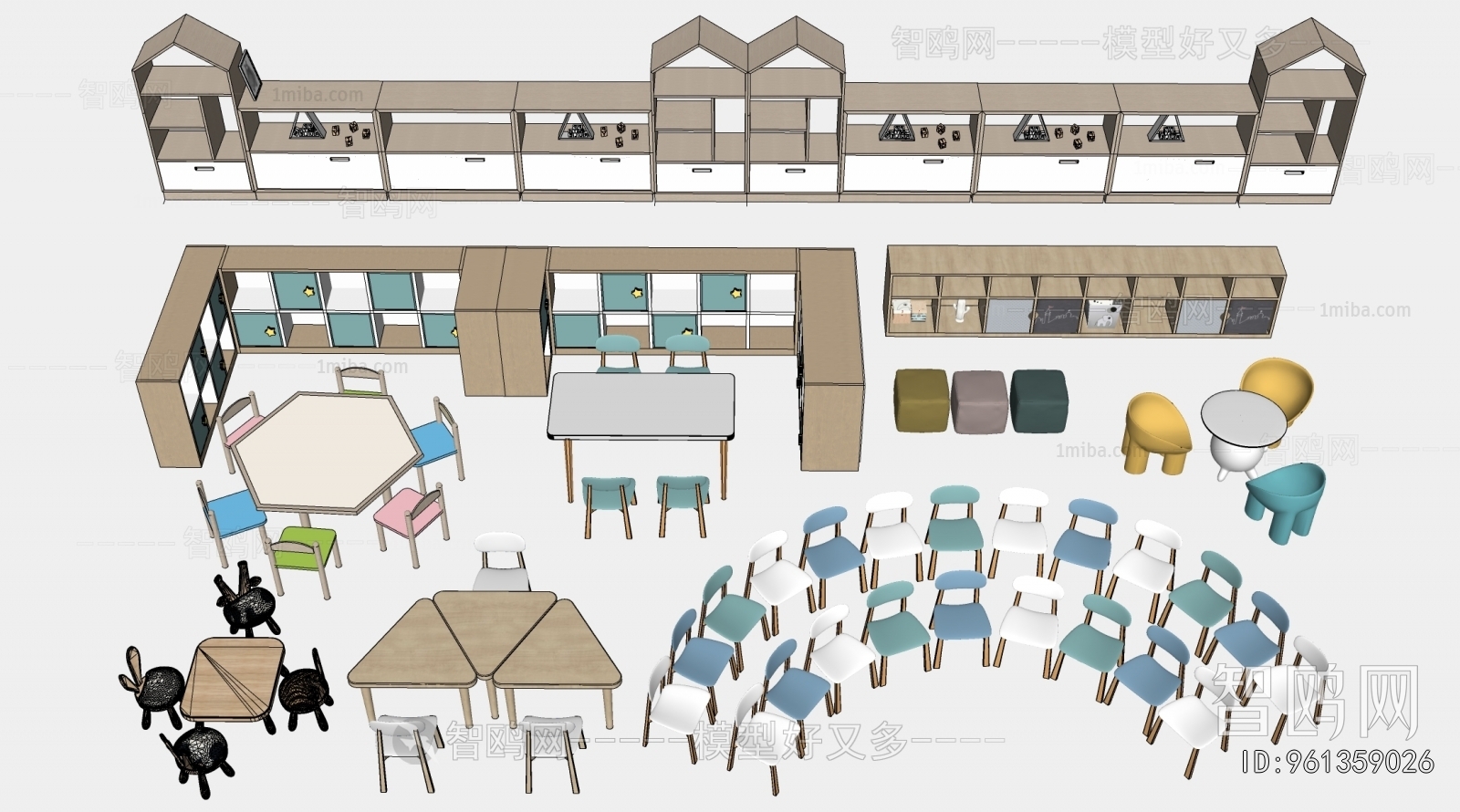 Modern Children's Table/chair