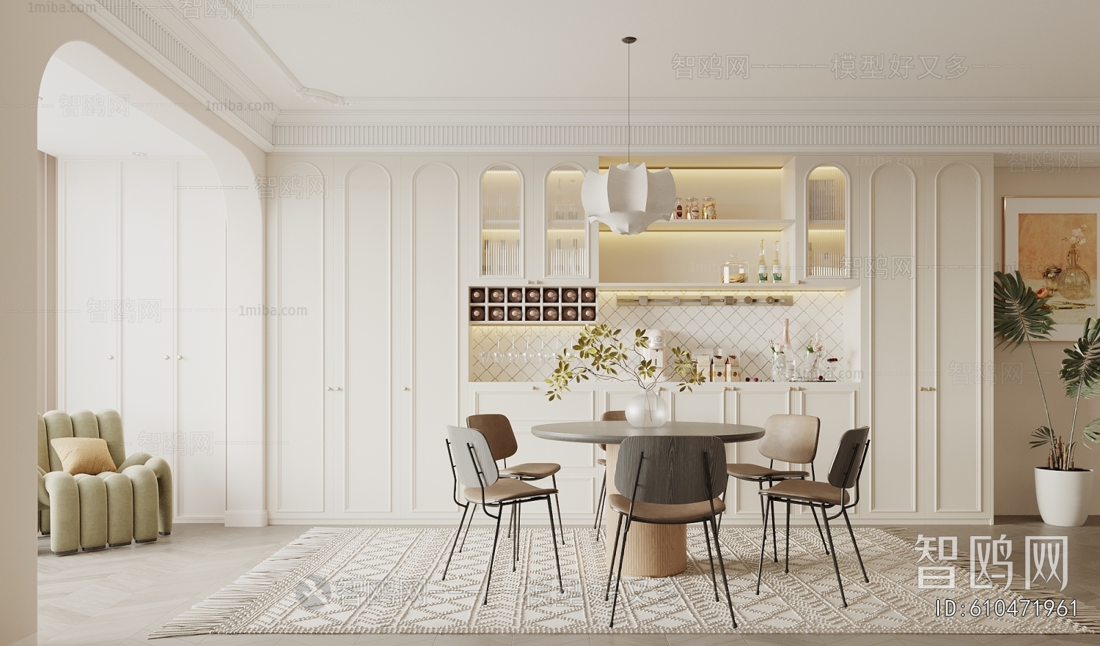 French Style Dining Room