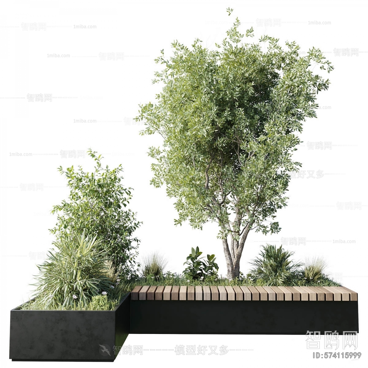 Modern Flower Bed, Flower Bowl, Flower Box